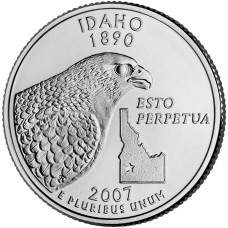 2007 US State Quarter Idaho