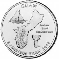 2009 US Territory Quarter Guam  
