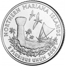 2009 US Territory Quarter The Northern Mariana Islands 