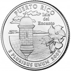 2009 US Territory Quarter The Commonwealth of Puerto Rico