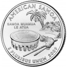 2009 US Territory Quarter American Samoa