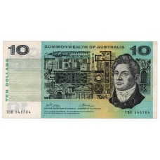 1972 $10 Phillips-Wheeler Commonwealth of Australia Paper Banknote