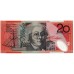 2008 $20 Stevens-Henry Polymer Banknote Uncirculated