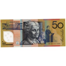 2009 $50 Stevens-Henry Polymer Banknote Uncirculated