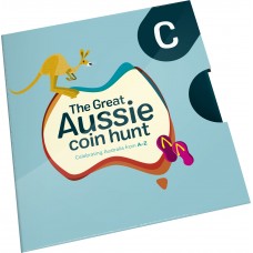 2019 $1 The Great Aussie Coin Hunt - 'C' Cricket Carded