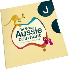 2019 $1 The Great Aussie Coin Hunt - 'J' Jackaroo and Jillaroo Carded