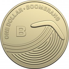 2019 $1 The Great Aussie Coin Hunt - 'B' Boomerang Uncirculated