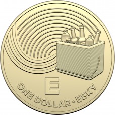 2019 $1 The Great Aussie Coin Hunt - 'E' Esky Uncirculated