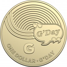 2019 $1 The Great Aussie Coin Hunt - 'G' G'day Uncirculated