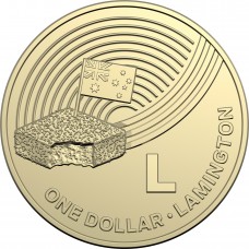 2019 $1 The Great Aussie Coin Hunt - 'L' Lamington Uncirculated