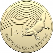 2019 $1 The Great Aussie Coin Hunt - 'P' Platypus Uncirculated