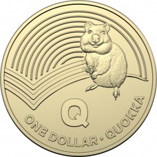 2019 $1 The Great Aussie Coin Hunt - 'Q' Quokka Uncirculated