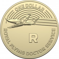 2019 $1 The Great Aussie Coin Hunt - 'R' Royal Flying Doctor Service Uncirculated