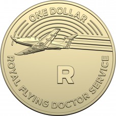 2019 $1 The Great Aussie Coin Hunt - 'R' Royal Flying Doctor Service Uncirculated