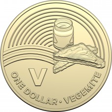 2019 $1 The Great Aussie Coin Hunt - 'V' Vegemite Uncirculated
