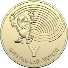 2019 $1 The Great Aussie Coin Hunt - 'Y' Yowie Uncirculated