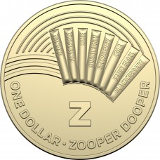 2019 $1 The Great Aussie Coin Hunt - 'Z' Zooper Dooper Uncirculated