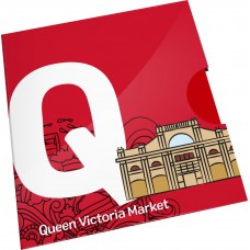 2021 $1 The Great Aussie Coin Hunt - 'Q' Queen Victoria Markets  Carded Coin