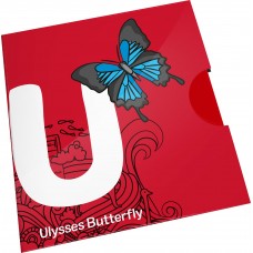 2021 $1 The Great Aussie Coin Hunt - 'U' Ulysses Butterfly Carded Coin