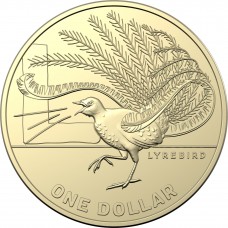 2021 $1 The Great Aussie Coin Hunt - 'L' Lyrebird Uncirculated