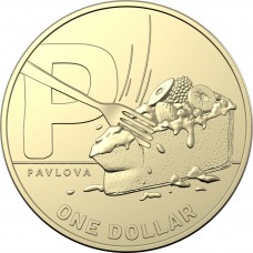 2021 $1 The Great Aussie Coin Hunt - 'P' Pavlova Uncirculated