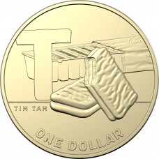 2021 $1 The Great Aussie Coin Hunt - 'T' Tim Tams Uncirculated