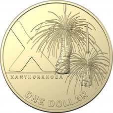 2021 $1 The Great Aussie Coin Hunt - 'X' Xanthorrhoea Uncirculated