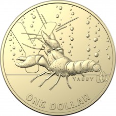 2021 $1 The Great Aussie Coin Hunt - 'Y' Yabby Uncirculated