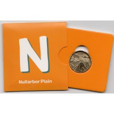 2022 $1 The Great Aussie Coin Hunt - 'N' Nullarbor Plain Carded Coin