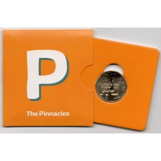 2022 $1 The Great Aussie Coin Hunt - 'P' Pinnacles Carded Coin