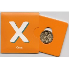2022 $1 The Great Aussie Coin Hunt - 'X'  X for Crux Carded Coin