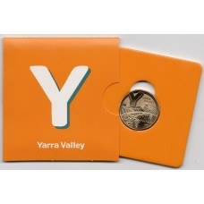 2022 $1 The Great Aussie Coin Hunt - 'Y' Yarra Valley Coin