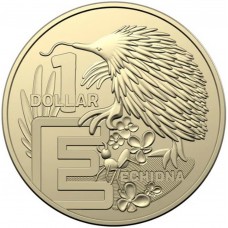 2022 $1 The Great Aussie Coin Hunt - 'E' Echidna Uncirculated