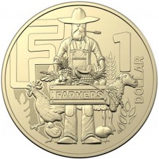 2022 $1 The Great Aussie Coin Hunt - 'F' Farmers Uncirculated