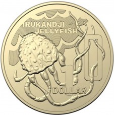 2022 $1 The Great Aussie Coin Hunt - 'I' Irukandji Jellyfish Uncirculated
