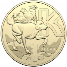 2022 $1 The Great Aussie Coin Hunt - 'K' Kelpie Uncirculated