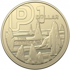 2022 $1 The Great Aussie Coin Hunt - 'P' Pinnacles Uncirculated