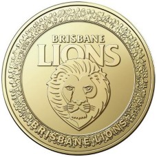 2023 $1 Australian Football League Brisbane Lions Coin