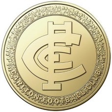 2023 $1 Australian Football League Carlton Coin