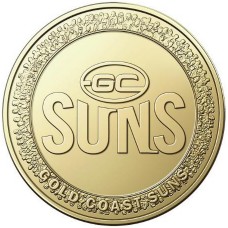2023 $1 Australian Football League Gold Coast Suns Coin