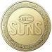 2023 $1 Australian Football League Gold Coast Suns Carded Coin