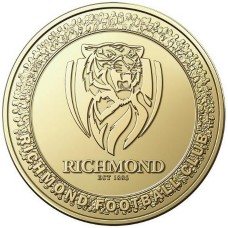 2023 $1 Australian Football League Richmond Tigers Coin