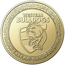 2023 $1 Australian Football League Western Bulldogs Coin