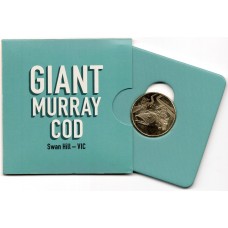 2023 $1 Aussie Big Things The Big Giant Murray Cod Carded Coin