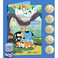 2026 $2 Bluey - Coin Collection in a Tube with Folder