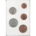 Britain's First Decimal Coins Set - 10 Pence to 1/2 Penny – 1968 - 1971