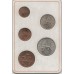 Britain's First Decimal Coins Set - 10 Pence to 1/2 Penny – 1968 - 1971