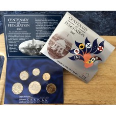 2001 Mint Set Centenary of Federation