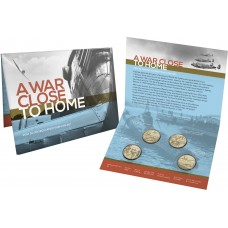 2017 $1 A War Close To Home 4 coin Uncirculated Set