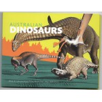 2022 $1 Australian Dinosaurs 4 Coin Set Privy Marks D, I, N, O